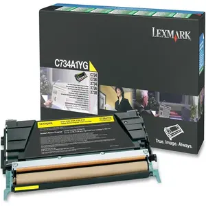 Lexmark C734A1YG, 6000 Seiten, Gelb, 1 Stück(e)
