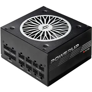 Chieftec Netzteil PowerUP S-Modular (850 W), PC Netzteil, Schwarz
