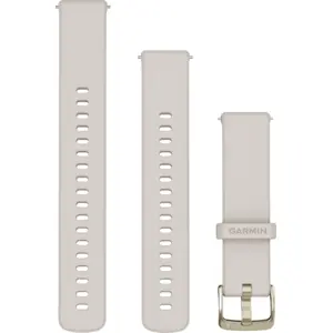 Garmin Silikonarmband Creme/Gold 18 mm günstig
