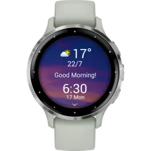 Garmin Venu 3S Silber/Grün