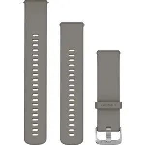 Garmin Silikonarmband Grau/Silber 22 mm günstig