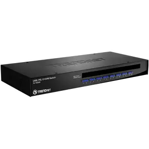Trendnet 16-Port, USB, KVM Switch, Schwarz