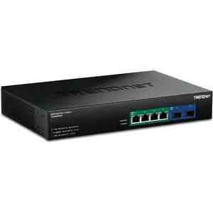 Trendnet 6-PORT 2.5G GAN POWER POE++ (6 Ports), Netzwerk Switch, Schwa...
