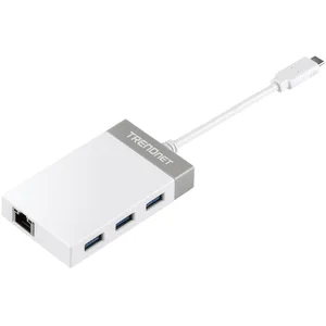 TRENDnet TUC-ETGH3 USB-C to Gigabit Ethernet Adapter + USB Hub günstig