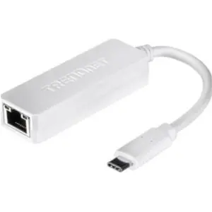 Trendnet Tuc-Etg (USB-C, RJ45 (1x)), Netzwerkadapter, Schwarz