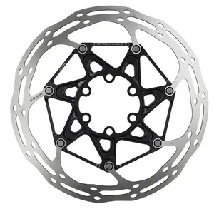Scheiben Sram Rotor Centerline 2P 180Mm Black Ti Rounded Schwarz TU