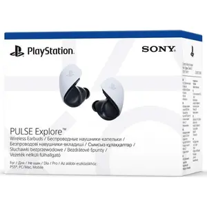 Sony PULSE Explore, Kabellos, Gaming, Kopfhörer, Schwarz, Weiß