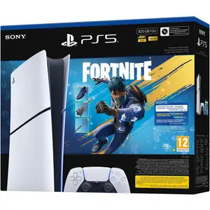 Preisvergleich : Sony PlayStation 5 Slim Digital + Fortnite Flowering Chaos, Spielkonso...