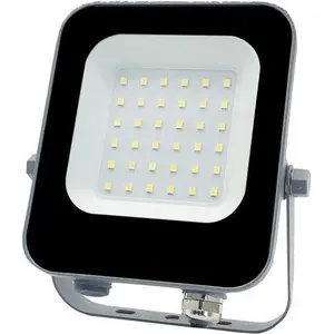 SILAMP 20W IP65 LED-Flutlicht für den Außenbereich Schwarz - Warmweiß ...