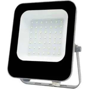 SILAMP 30W IP65 LED-Flutlicht für den Außenbereich Schwarz - Kaltweiß ...