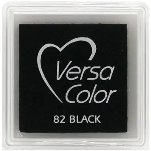 Tsukineko, Stempel, VersaColor Stempelkissen 3x3cm Black