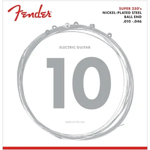 Fender 250R 10-46 Nickelplated Steel Ball End, E-Gitarren Saiten günstig