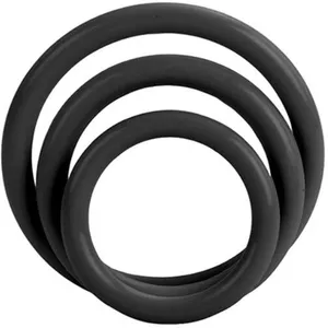 Calexotics - Penisring-Set - flexible Ringe aus Silikon 1 ct