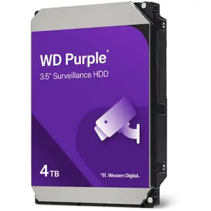 Western Digital Purple , 4 TB, 5400 RPM, 128 MB, 3.5", Serial ATA III günstig