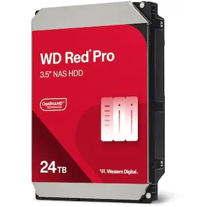Western Digital Red Pro , 24 TB, 7200 RPM, 512 MB, 3.5", SATA