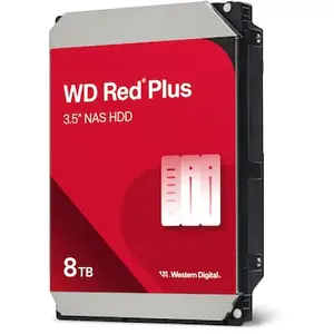 WD Red Plus NAS Festplatte - 8 TB, 256MB