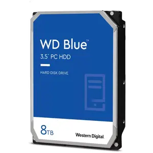 Western Digital Blue , 8 TB, 5640 RPM, 256 MB, 3.5", Serial ATA III