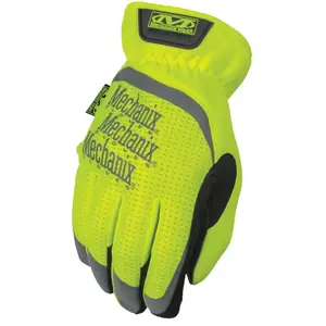 Mechanix Wear, Schutzhandschuhe, Gloves Mechanix FastFit HiViz yellow size 11 / XL. Wrinkled cuff, faux leather, TrekDry, reflectiv (11, XL) günstig