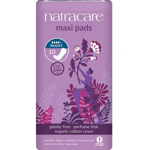 Natracare Slip-Einlage Maxi pads Night Time, 10 Stk. günstig