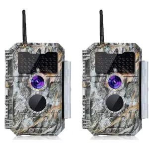 BlazeVideo 2-tlg. Wildkamera Wlan Fotofalle Jagdkamera Wildtierkamera ... günstig