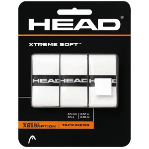 Tennis Overgrip Head Xtreme Soft (x3) Weiß TU günstig