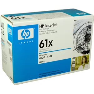 HP 61X High Yield Black Original LaserJet Toner Cartridge, 10000 Seiten, Schwarz, 1 Stück(e)