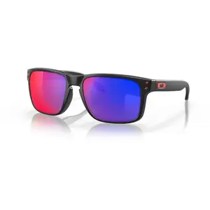 Sonnenbrille aus Glas Oakley Holbrook Red Iridium Blau XL günstig