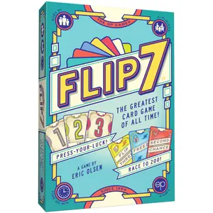 Asmodée Flip 7 (ENG) (Englisch, 3 - 18 Spieler)