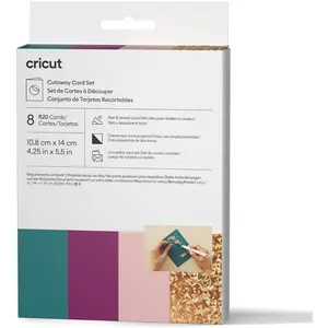 Cricut, Grusskarte + Briefpapier, Cut-Away Cards Corsage R20 10,8 cm x 14 cm 8-pack (P) (24 Stk.)