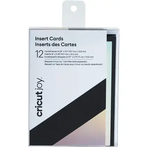 Cricut, Grusskarte + Briefpapier, Blankokarte Joy (12 Stk.)