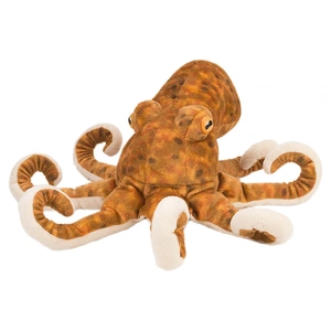 Wild Republic Pluschtier Stofftier Oktopus/Sinkfisch - 30 cm - braun