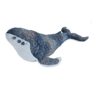 Wild Republic Buckelwal Pluschtier 50 cm grau/blau