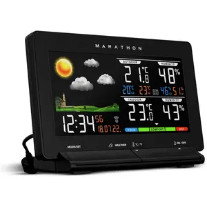 Marathon Weerstation Lisbon, Wetterstation, Mehrfarbig