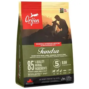 Orijen Tundra, Universal, jede Rasse, Ente, Wildfleisch, 2 kg