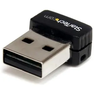 StarTech Mini Wireless Network Adapter (USB 2.0), Netzwerkadapter, Schwarz