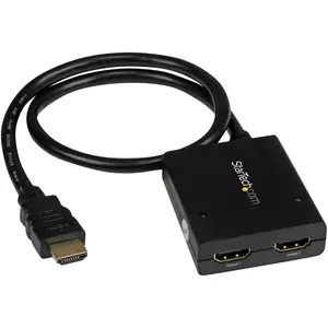 StarTech.com 2 Port HDMI 4k Video Splitter - 1x2 HDMI Verteiler - 4k @ 30 Hz, HDMI, 2x HDMI, 3840 x 2160 Pixel, Schwarz, 30 Hz, 1280 x 720 (HD 720), 1920 x 1080 (HD 1080), 1920 x 1200 (WUXGA), 2560 x 1600 (WQXGA) günstig