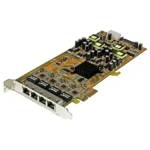 StarTech.com Startech Pci-e Gigabit Ethernet 4-port Power Over Etherne...