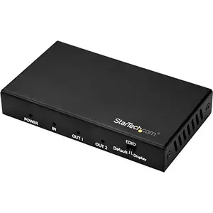 StarTech.com 2 Port HDMI Splitter mit HDR - 4K 60 Hz, HDMI, 2x HDMI, 3840 x 2160 Pixel, Schwarz, 1280 x 720 (HD 720), 1920 x 1080 (HD 1080), 1920 x 1200 (WUXGA), 2560 x 1600 (WQXGA), 3840 x 2160, 720p, 1080p günstig