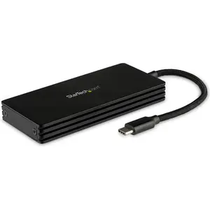 StarTech M.2 Sata SSD USB-C Drives (M.2), Festplattengehäuse, Schwarz