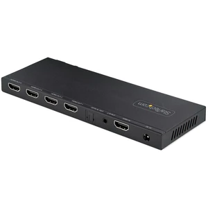 StarTech.com 4-Port 4K HDMI Splitter 1x4, 4K 60Hz HDMI 2.0 Video, 4k HDMI Verteiler mit integriertem Skalierer, 1 In 4 Out HDMI, 3.5mm/Optical Audio Port, HDMI, 4x HDMI, 2.0b, 3840 x 2160 Pixel, Schwarz, Metall günstig