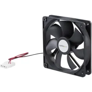 StarTech 120MM COMPUTER CASE FAN (120 mm, 1x), PC Lüfter, Schwarz