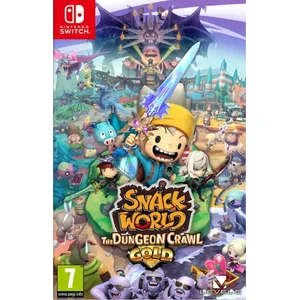 Nintendo SNACK WORLD: THE DUNGEON CRAWL   GOLD, Switch, Nintendo Switch, Multiplayer-Modus, T (Jugendliche)