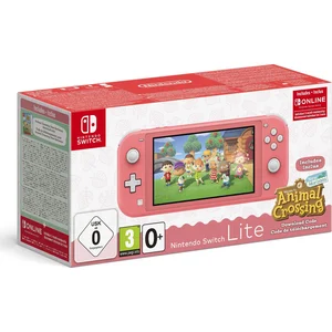 Nintendo Switch Lite (Coral) Animal Crossing: New Horizons Pack + NSO ... günstig