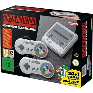 Nintendo Classic Mini: Super Nintendo - Die Mini-16-Bit-Konsole mit 21 fest installierten Spielen günstig