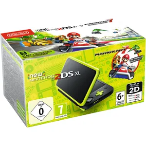 Nintendo New 2DS XL + Mario Kart 7, New Nintendo 2DS XL, Schwarz, Grün... günstig