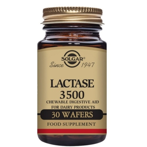 Solgar Laktase Kautabletten 3500 FCC-Einheiten, 30 Tabletten für laktosehaltige Mahlzeiten günstig