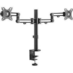 Eaton TRIPPLITE Dual-Monitor Flex-Arm (Tisch, 27", 16 kg), Monitor Halterung, Schwarz günstig