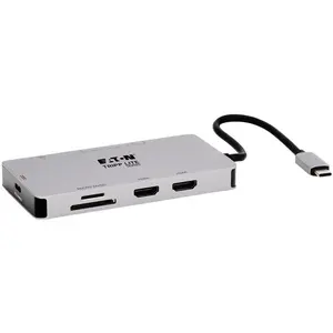 Tripp Lite U442-DOCK8G-GG, Kabelgebunden, USB 3.2 Gen 1 (3.1 Gen 1) Ty...
