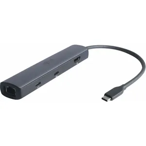Tripp Lite U442-DOCK40-6, Jede Marke, USB Typ-C, Schwarz