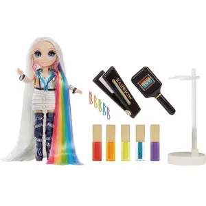 Puppe mit Zubehör Mga Rainbow Hair 10x29,5x32 cm günstig